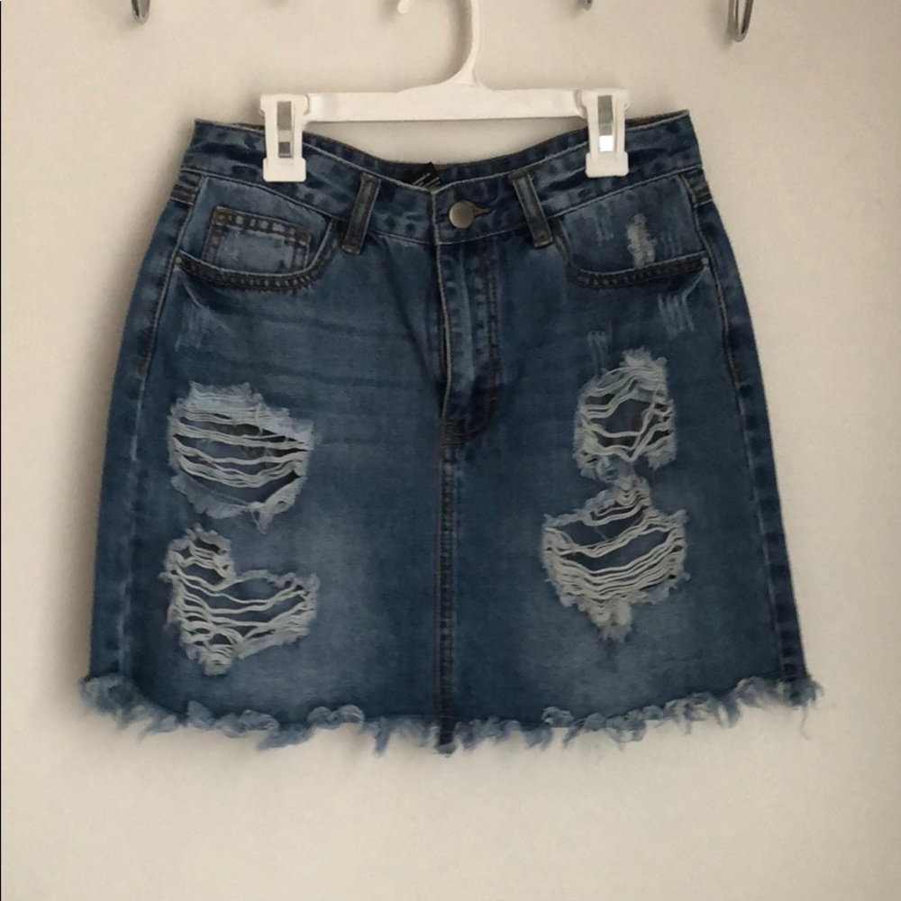 Jean skirt